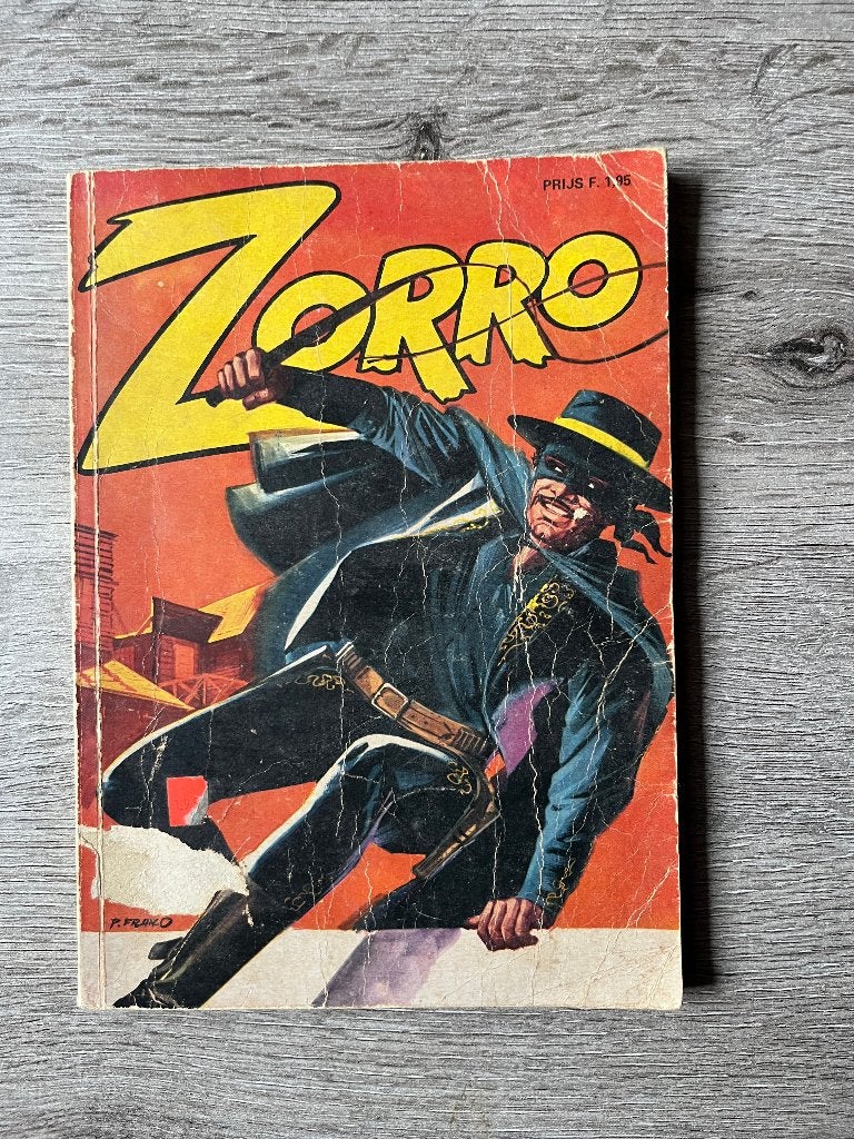 Boek Zorro van Nooit gedacht, Eén stripboek, Ophalen of Verzenden, Gelezen, Nooit gedacht
