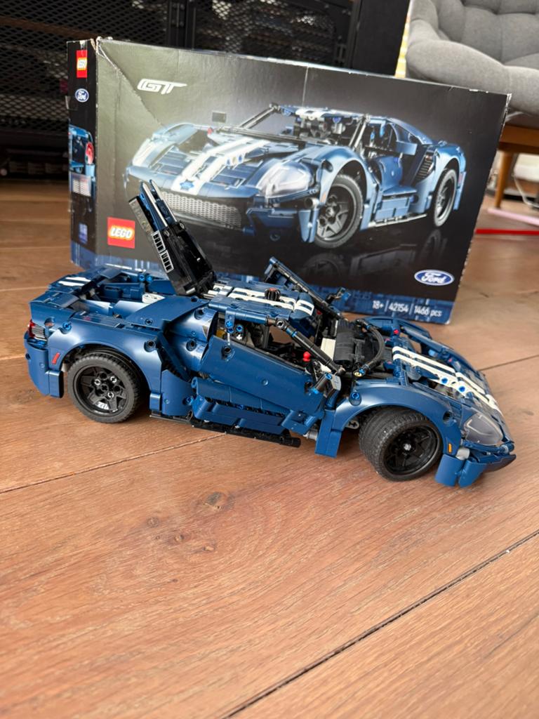 Lego Ford GT 42154, Gebruikt, Lego, Ophalen of Verzenden, Technic