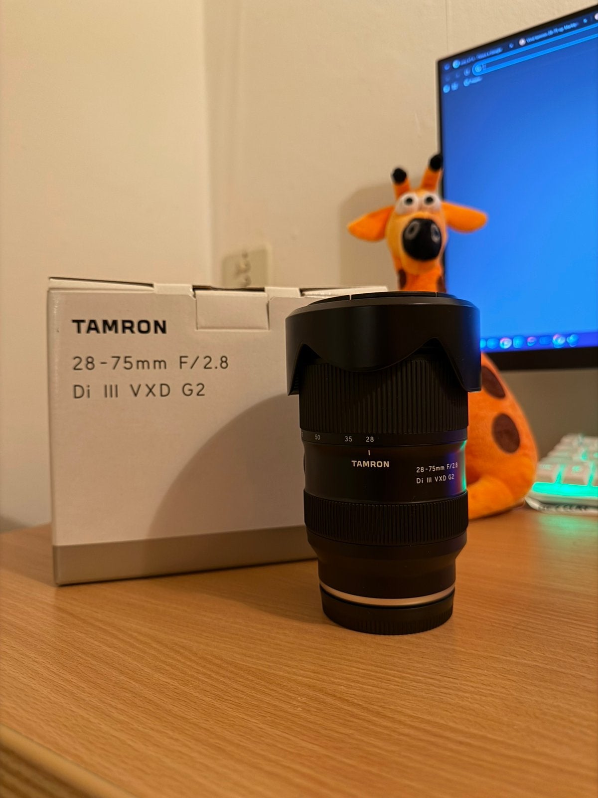 Tamron 28-75mm f/2.8 Di III VXD G2 Sony E-mount, Audio, Tv en Foto, Fotografie | Lenzen en Objectieven, Ophalen of Verzenden, Zo goed als nieuw