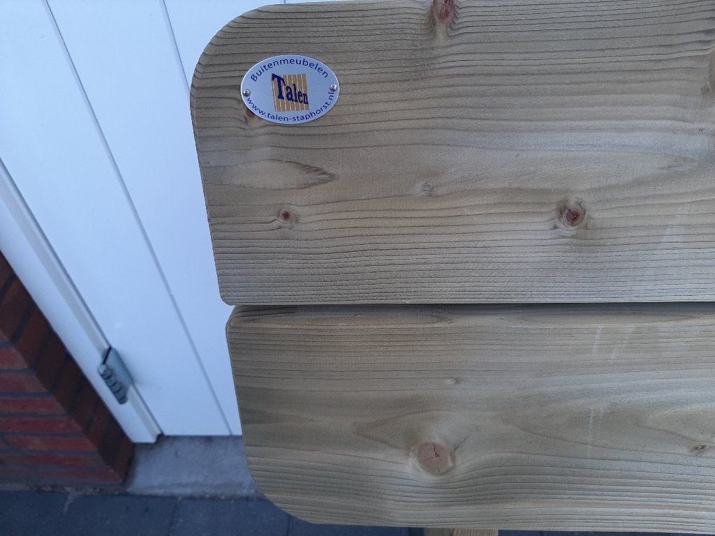 Talen tuinbank Sneek in 120 of 170 cm breedte!!, Ophalen, Nieuw, Hout