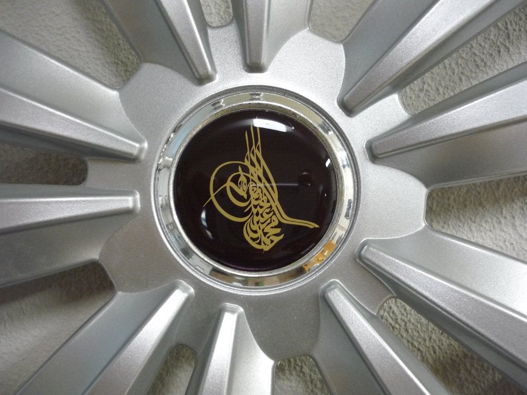 Tugra naafstickers Gel, 3D Osmanli, Epoxy, Verzenden, Nieuw, Overige typen