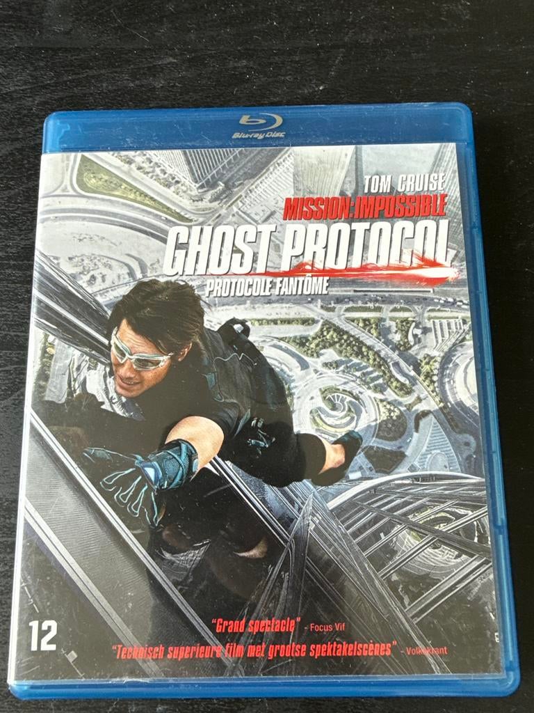 Mission: Impossible - Ghost Protocol Blu-ray, Ophalen of Verzenden, Zo goed als nieuw, Actie
