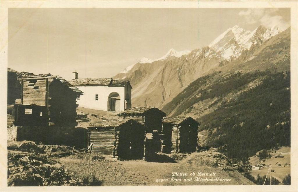 701-450-005 Zermatt Platten, Verzenden, Voor 1920, Overig Europa