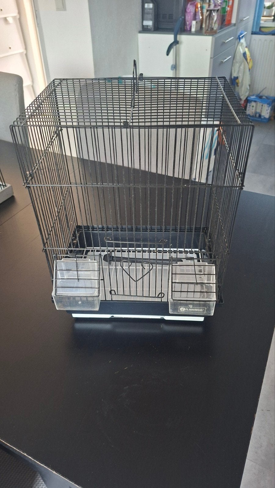 leuke vogelkooi, Ophalen, Zo goed als nieuw, Metaal, Vogelkooi