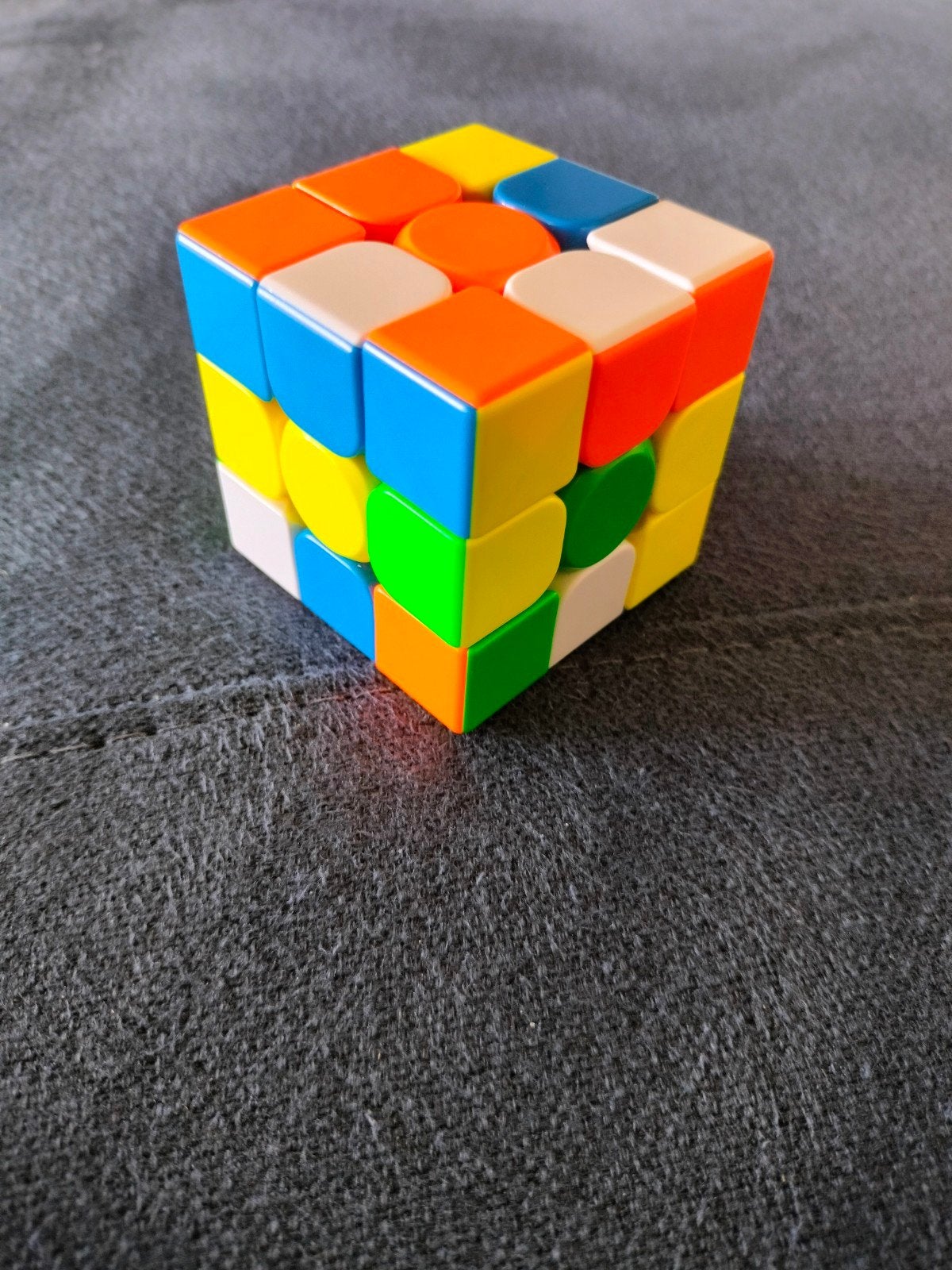 Rubiks kubus 3x3 - Zo goed als nieuw, Ophalen of Verzenden