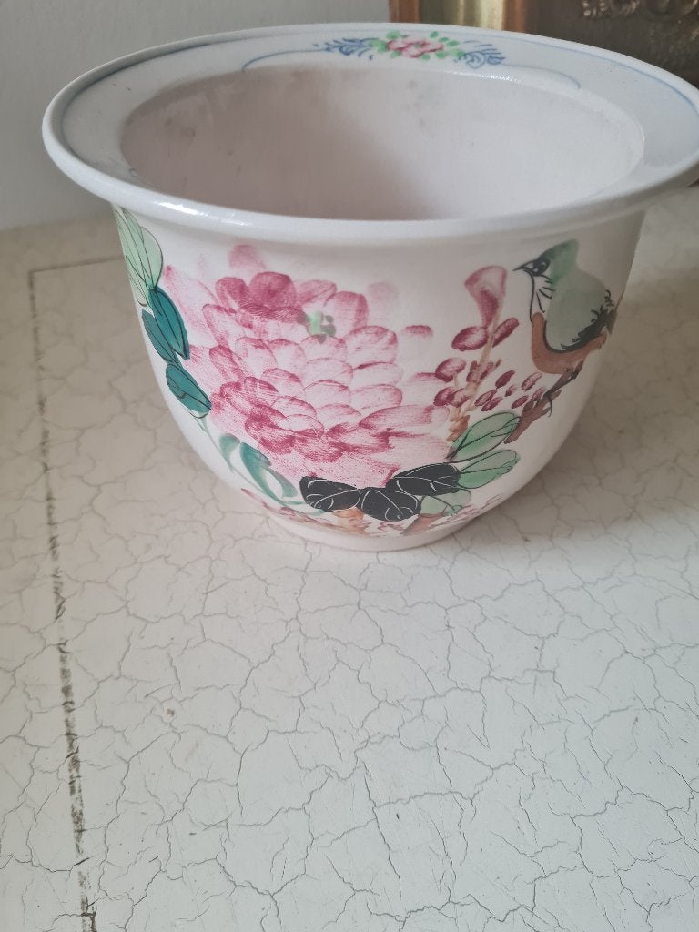 Zeer oude maar nog bruikbare bloempot foto 1 t/m 5, Heikant 21 Kaatsheuvel, Binnen, Ophalen of Verzenden, Zo goed als nieuw