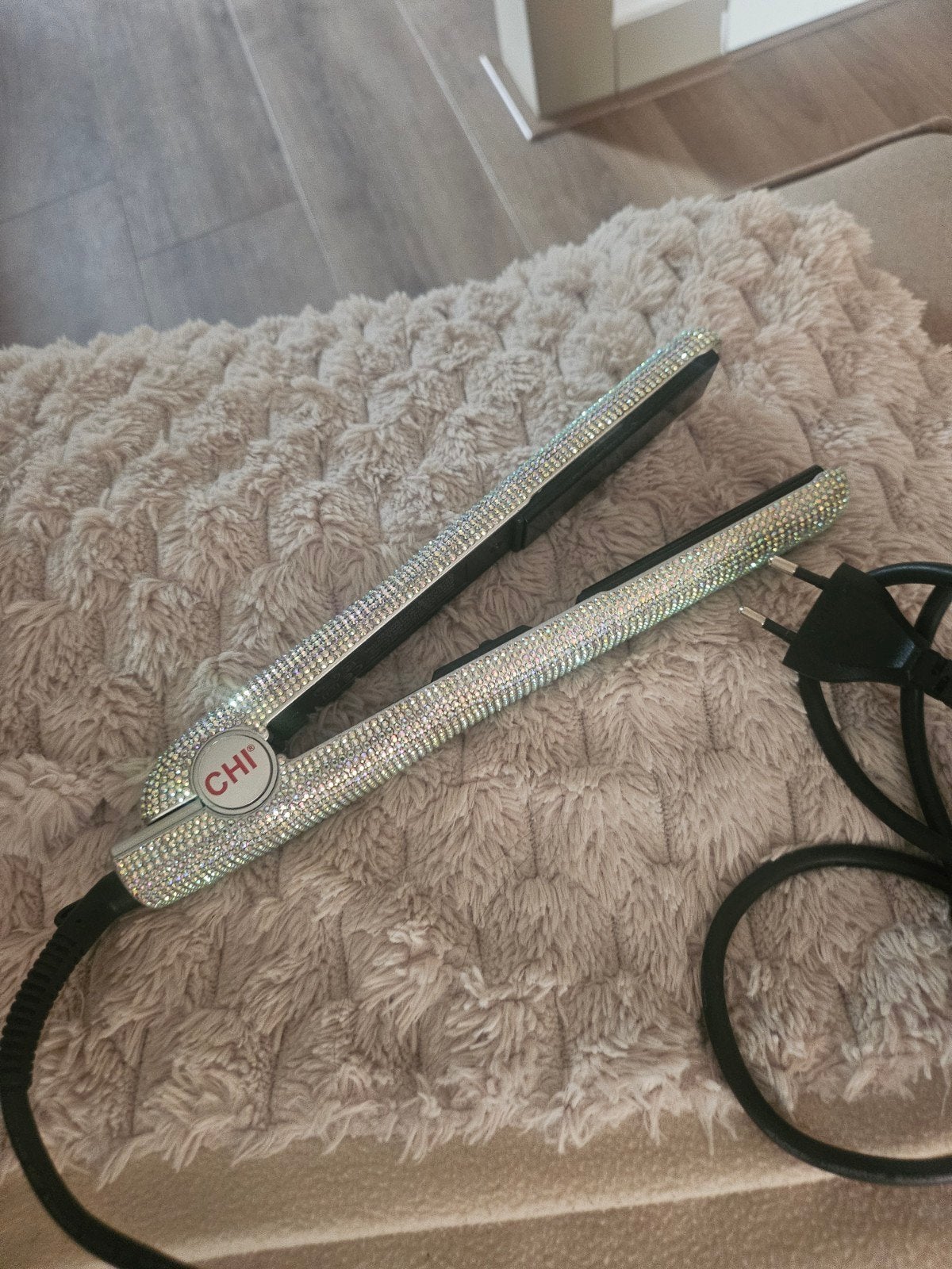 CHI Stijltang met Kristallen - Zo goed als nieuw, Witgoed en Apparatuur, Ophalen, Zo goed als nieuw, Haarverzorging