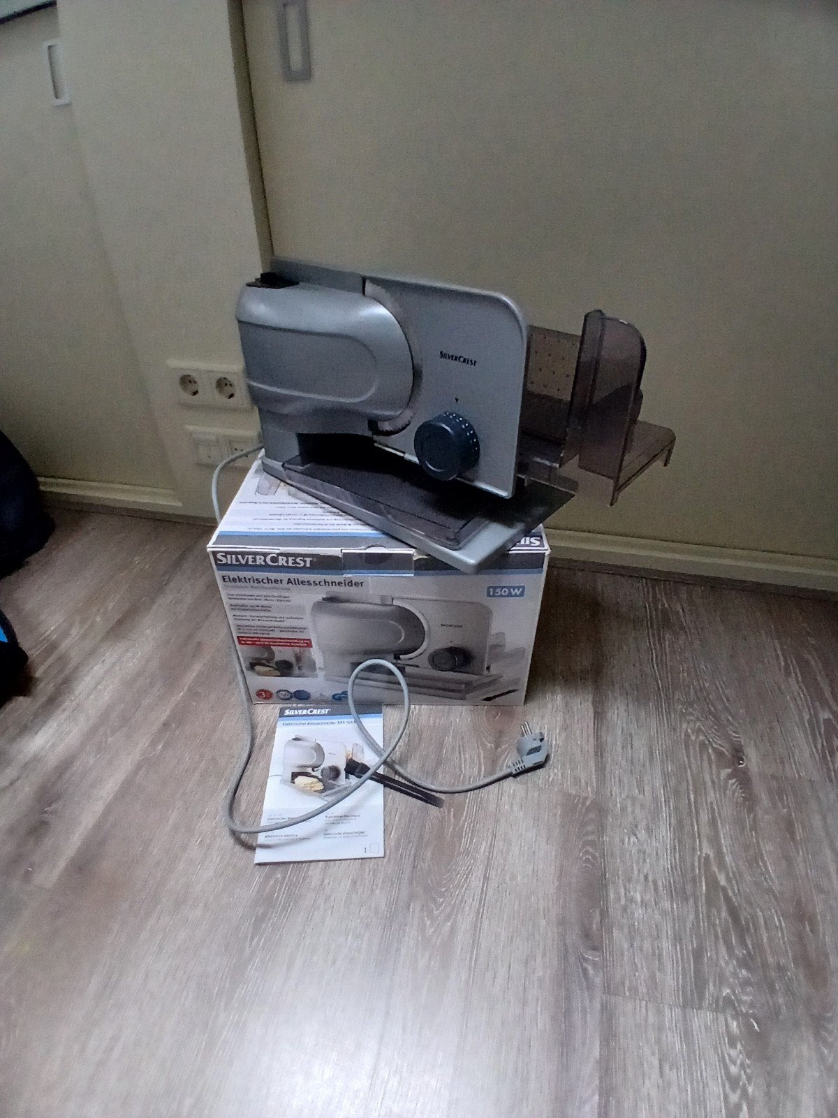 Silvercrest snijmachine 1 keer gebruikt., Ophalen, Zo goed als nieuw, 3 snelheden of meer