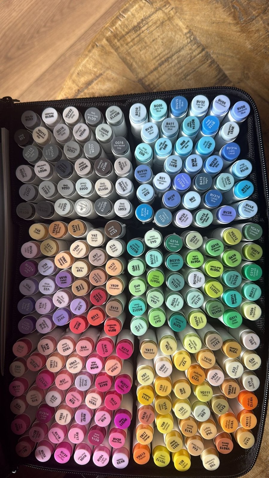 Ohuhu markers 216 stuks, Ophalen, Zo goed als nieuw, Potlood of Stift