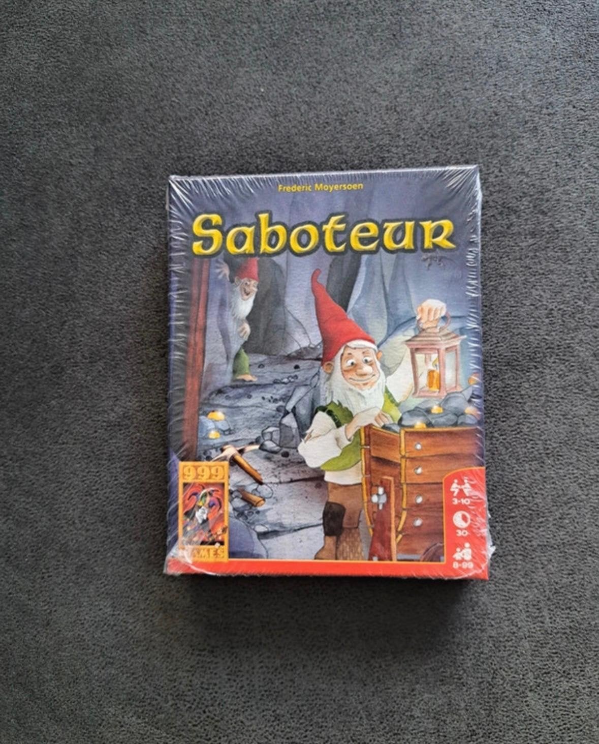 Saboteur kaartspel - Nieuw in folie, Drie of vier spelers, Ophalen of Verzenden, Nieuw, 999 Games
