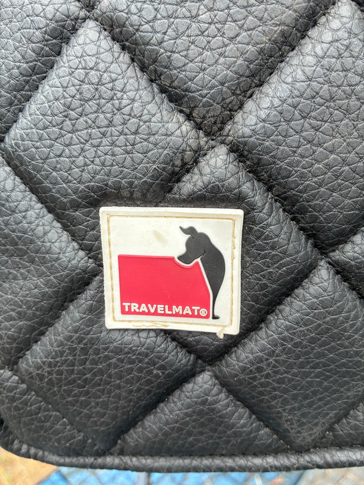 Mooie kunstleren hondenmand voor in de auto, Dieren en Toebehoren, Hondenmanden, Ophalen, Zo goed als nieuw, Polyester