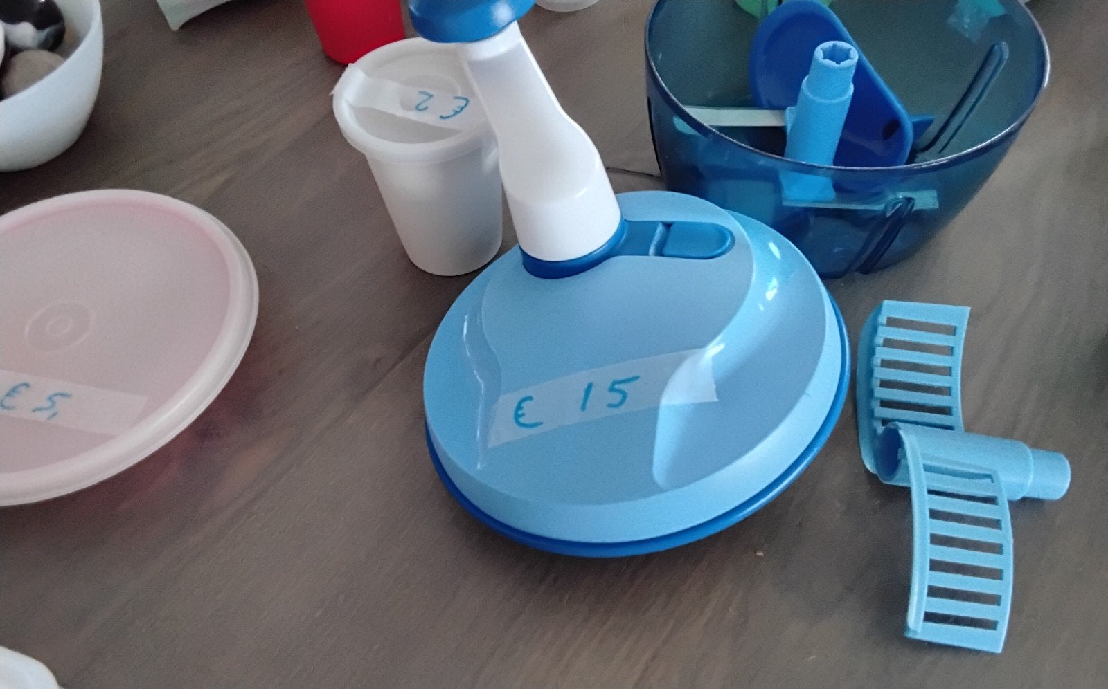 Tupperware Quick Chef - Handmatige Keukenmachine, Kunststof, Ophalen of Verzenden, Overige merken, Overige typen