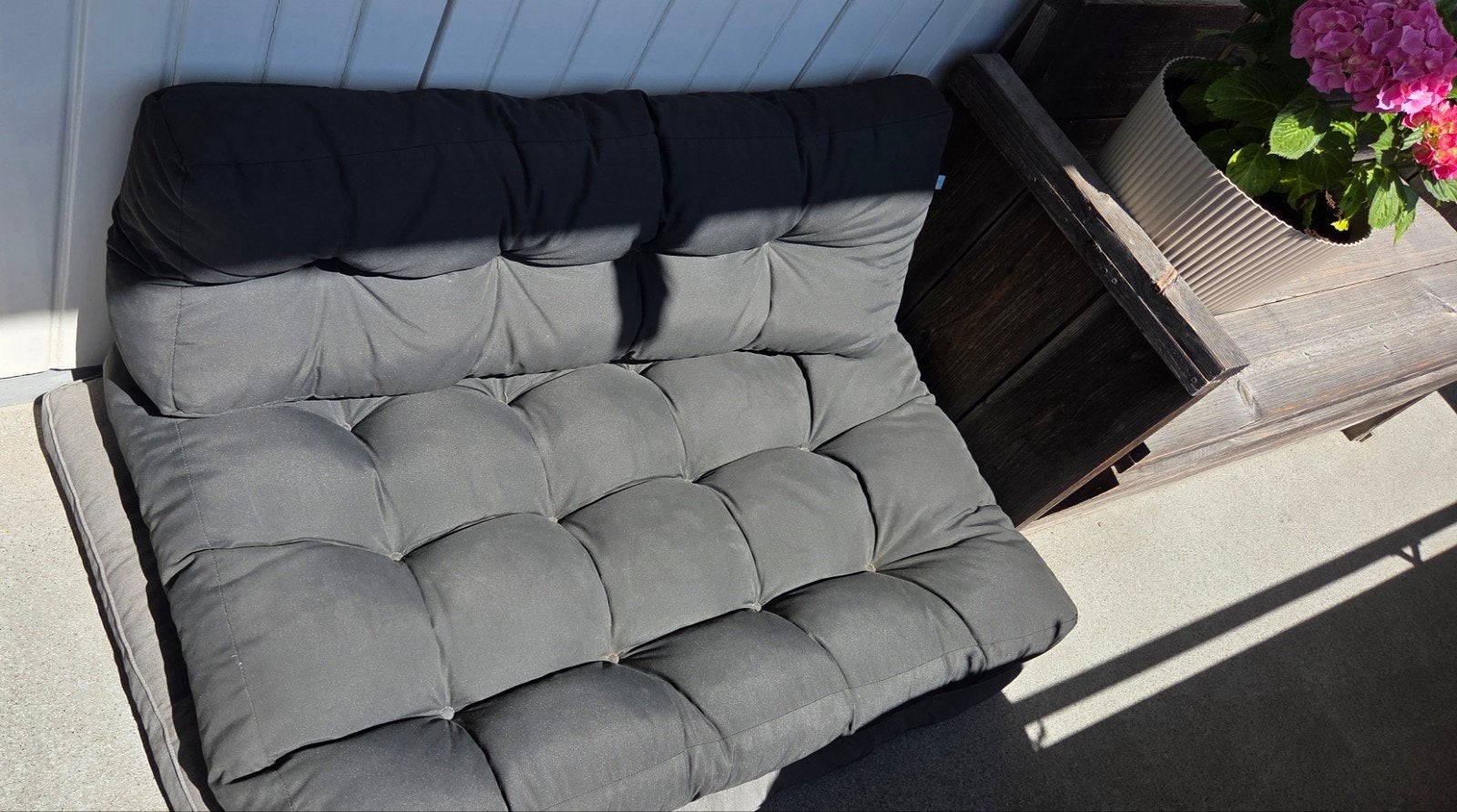 LIVARNO HOME Palletkussenset - Antraciet, Ophalen