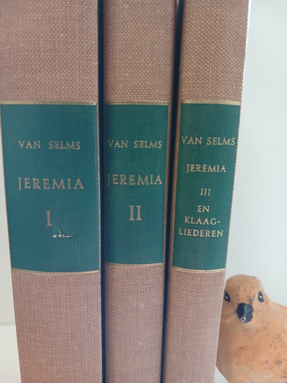 Selms, Dr. A. van; Jeremia dl 1, 2 en 3 Klaagliederen (POT, Boeken, Ophalen of Verzenden, Gelezen, Christendom | Protestants