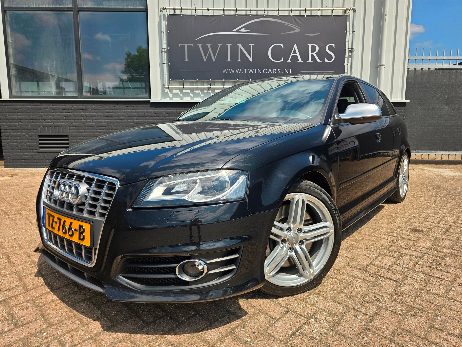 Audi S3 Sportback 2.0 TFSI Quattro Bose Leder Aut., Auto's, Automaat, Gebruikt, Zwart, 4 cilinders