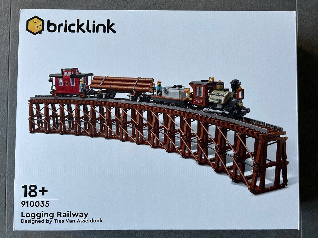 LEGO Bricklink (910035) Logging Railway *Nieuw*, Overige thema's, Lego, Nieuw, Ophalen of Verzenden