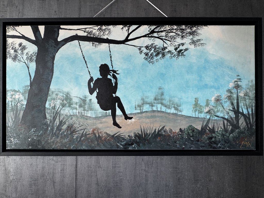 Schilderij van  Lineke Lijn, Antiek en Kunst, Ophalen, Expressionistisch, Origineel werk, Doek