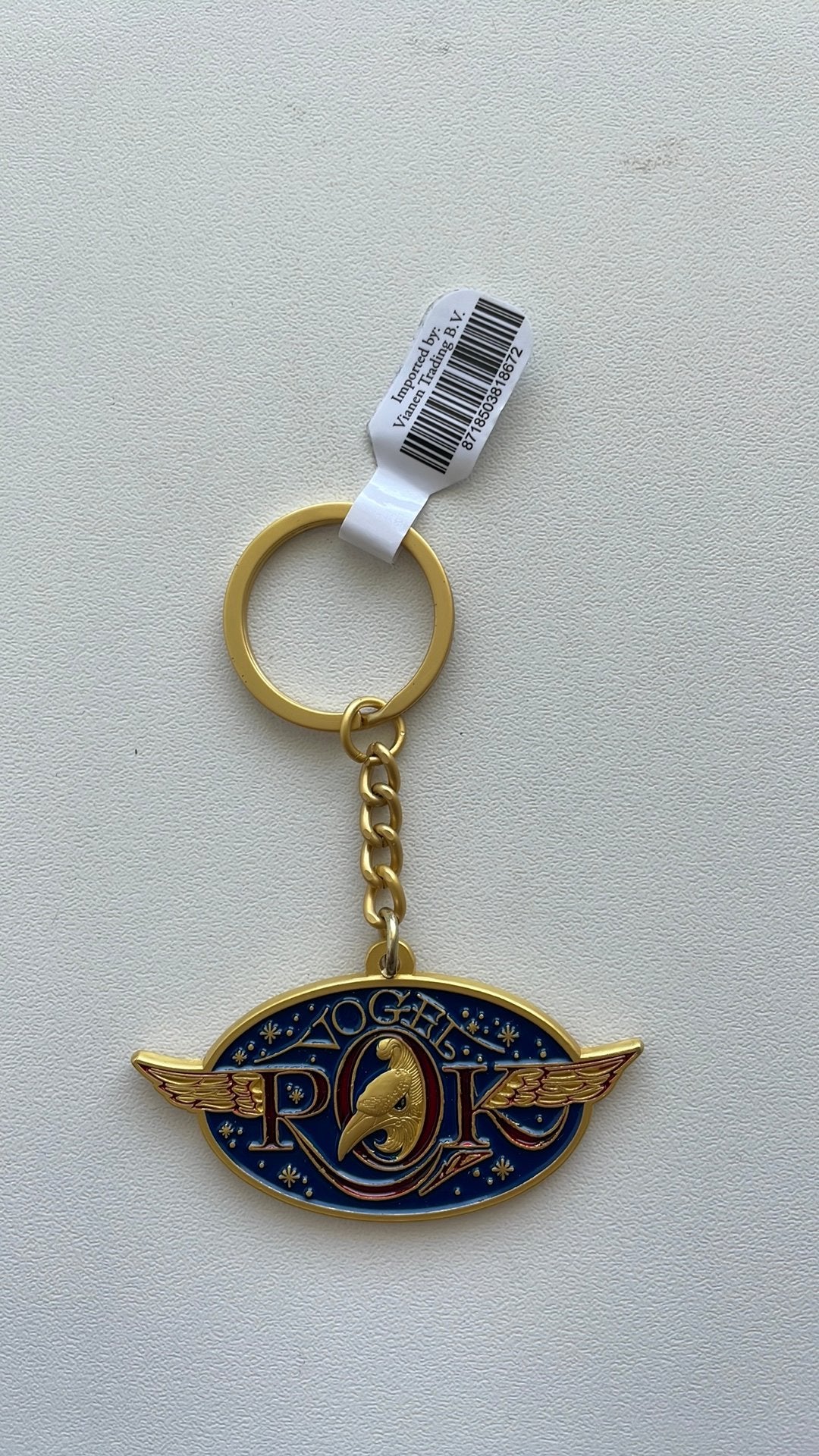 Efteling sleutelhanger Vogel Rok, Verzenden, Nieuw, Button of Speldje