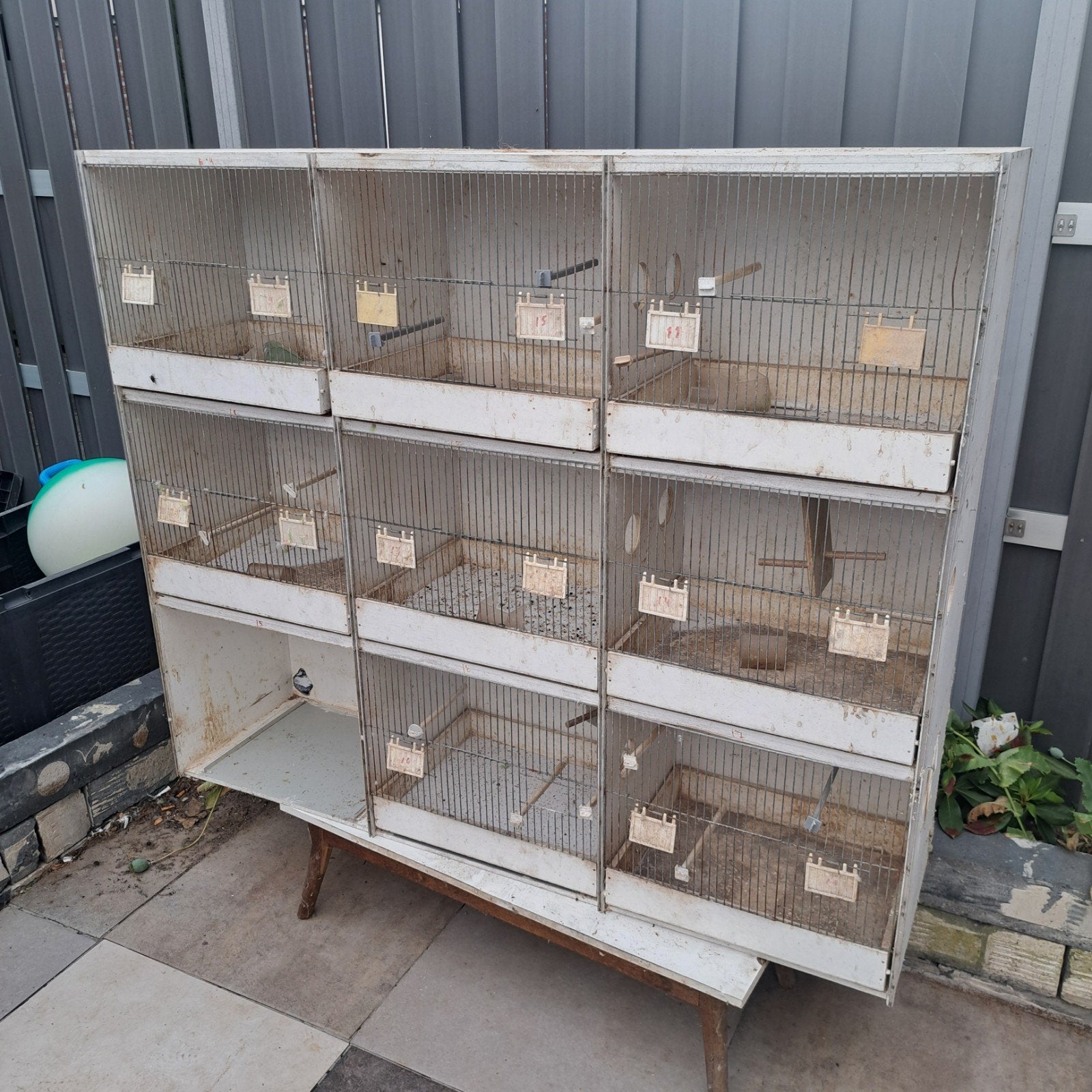 Gratis vogel kweekkooien, Dieren en Toebehoren, Ophalen, Gebruikt, Vogelkooi