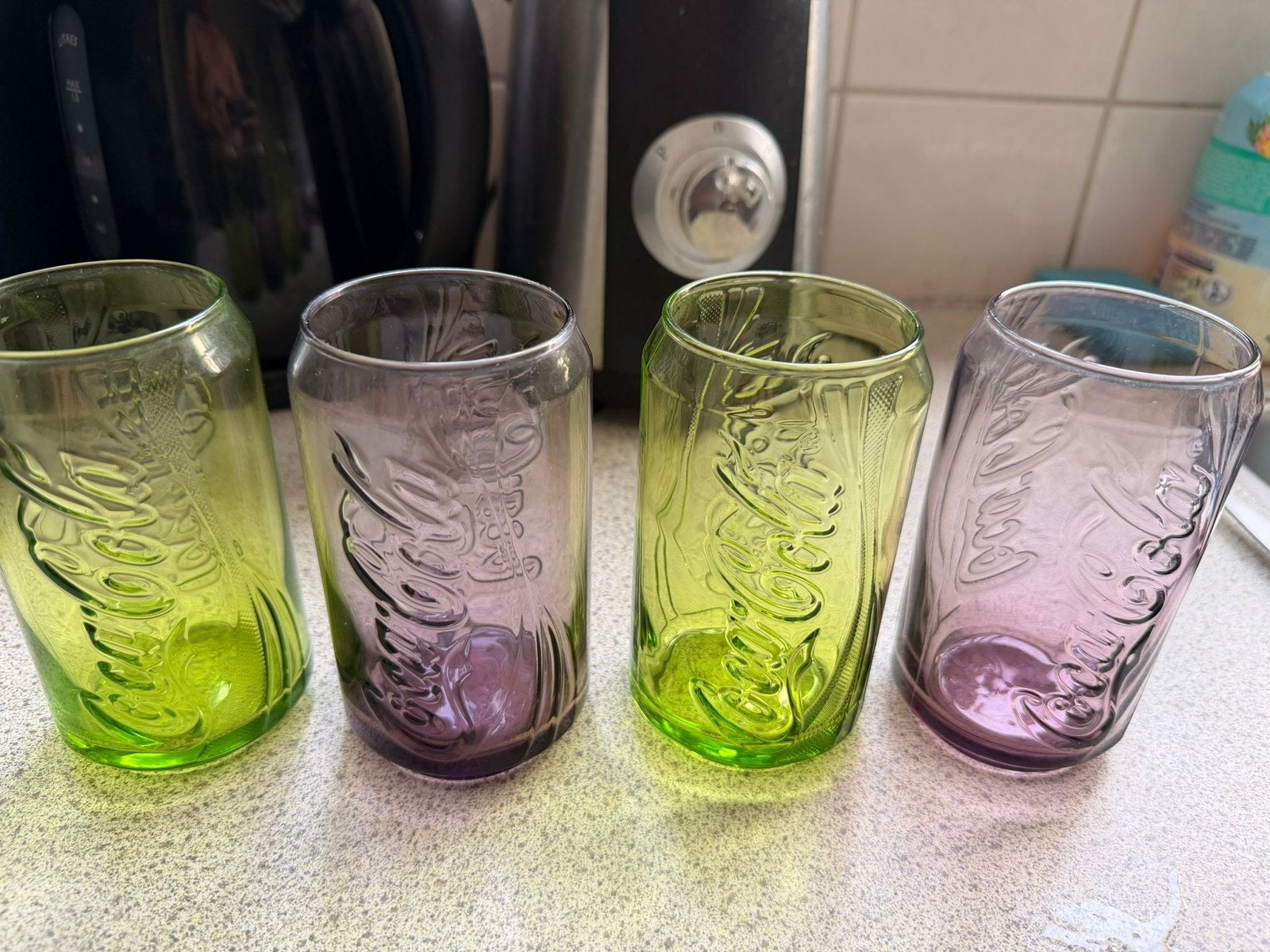 McDonald‘s coca cola glazen, Ophalen of Verzenden, Gebruikt, Frisdrankglas