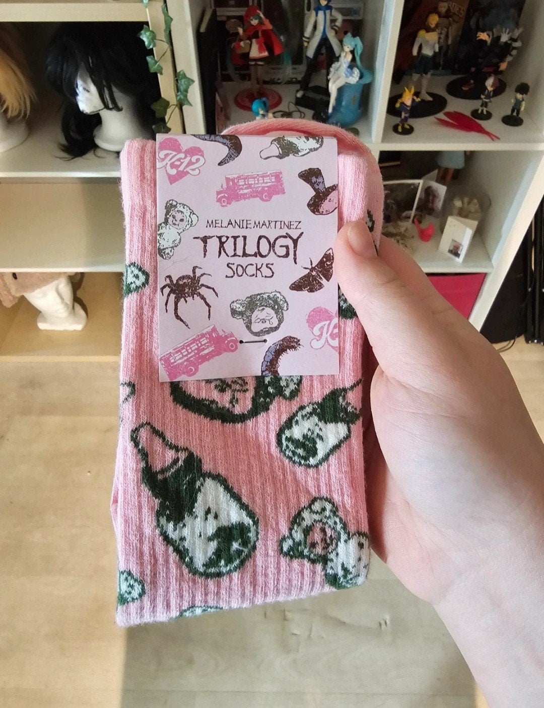 Melanie Martinez crybaby socks trilogy tour, Ophalen of Verzenden, Nieuw, Sokken en Kniesokken