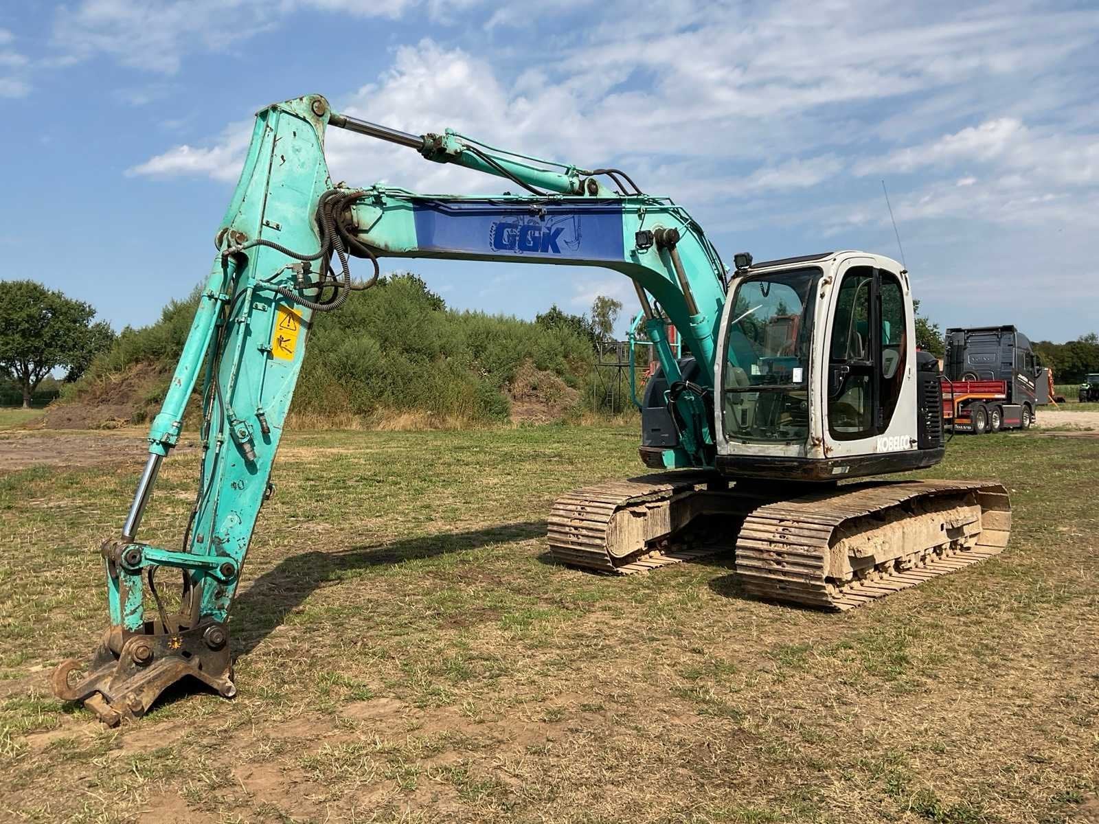 2002 Kobelco SK135SRLC-1E Rupsgraafmachine, Zakelijke goederen, Graafmachine