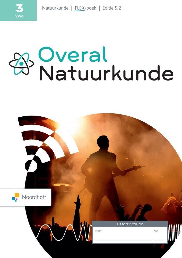 Overal Natuurkunde 3 VWO, VWO, Natuurkunde, Noordhoff, Ophalen of Verzenden