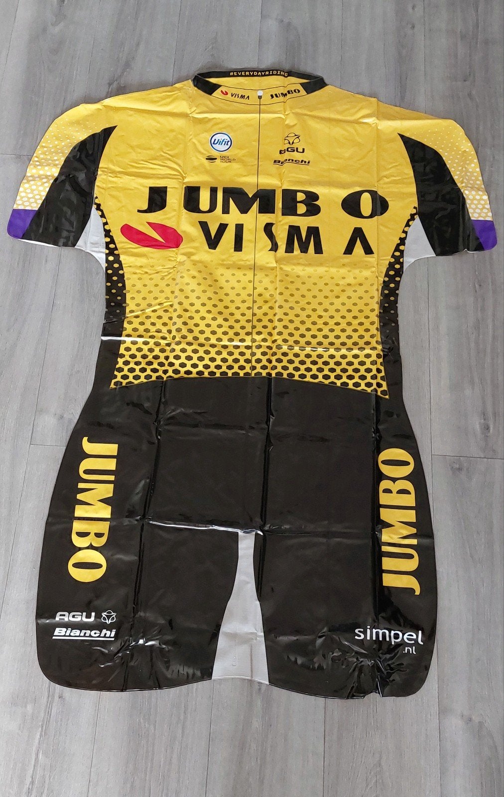 Opblaas jumbo luchtbed  nieuw!, Ophalen of Verzenden, Nieuw
