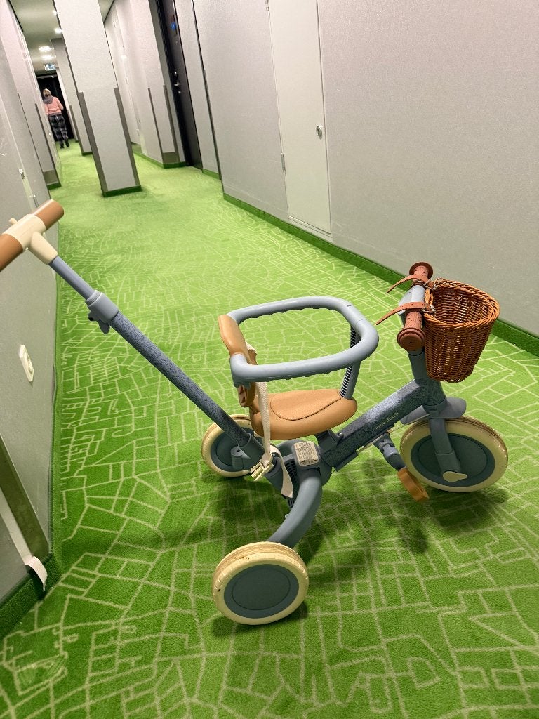 Driewieler Kinderfiets Little Dutch 4 in 1, Ophalen of Verzenden, Zo goed als nieuw