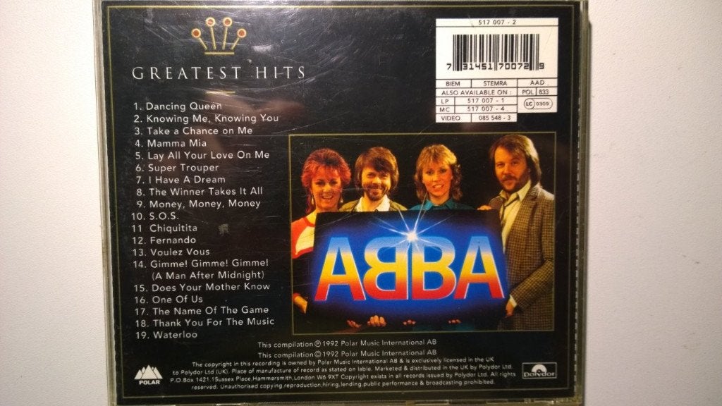 ABBA - Gold (Greatest Hits), Ophalen of Verzenden, Zo goed als nieuw, Pop, Album