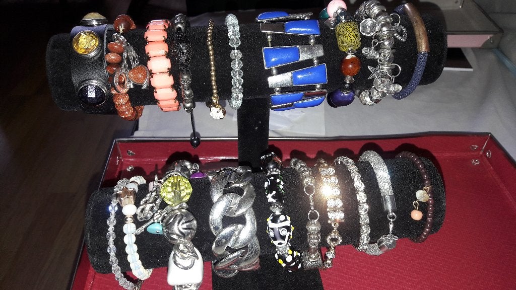 20 paar armbanden, Ophalen, Overige materialen, Gebruikt, Overige kleuren