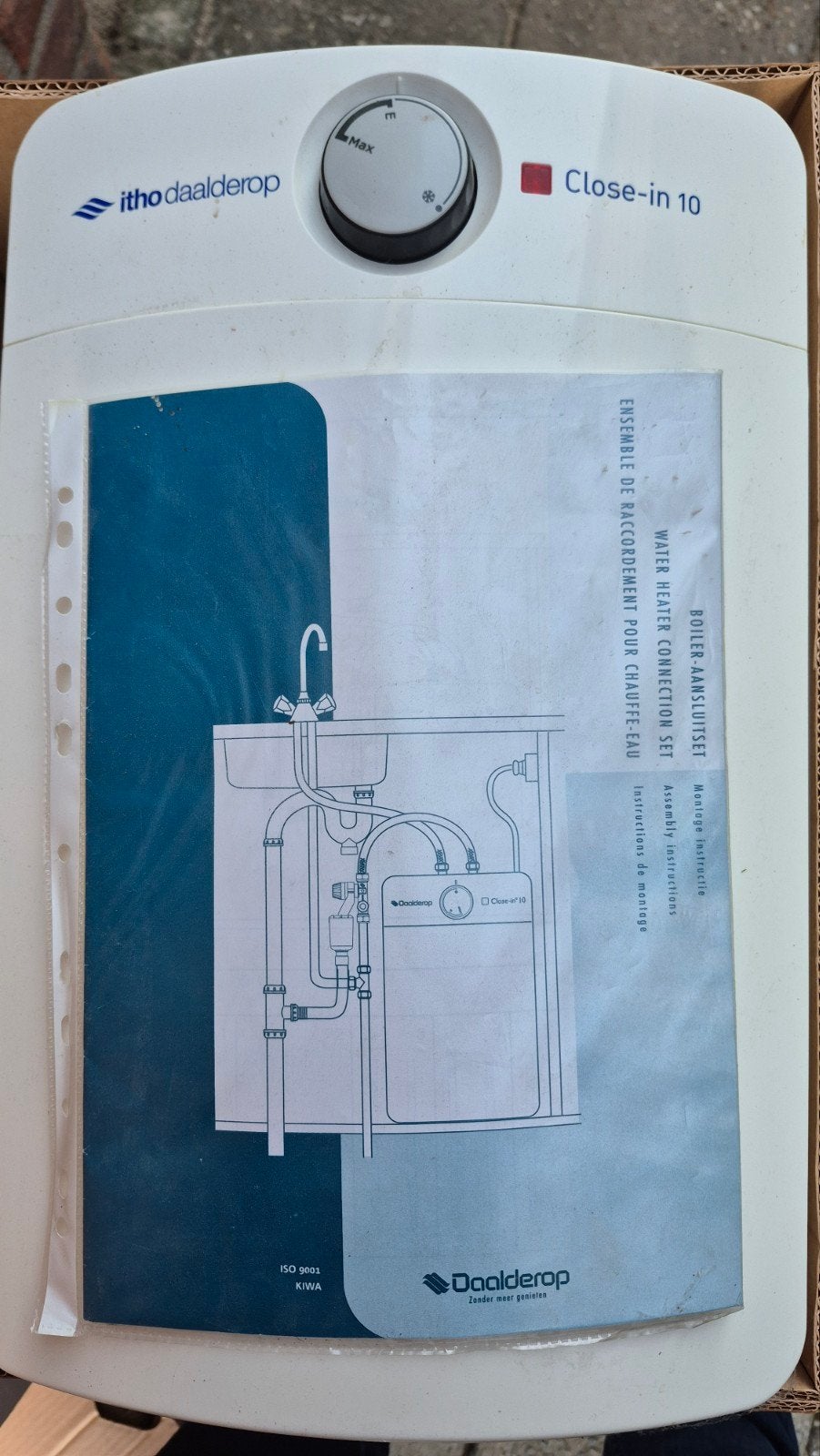 Itho Daalderop Close-in 10 Boiler - Zo goed als nieuw, Ophalen, Aardgas, Boiler, Minder dan 20 liter