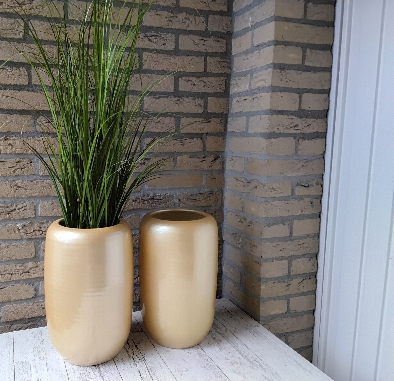 Bloempot (2 stuks), Ophalen, Halfschaduw, Minder dan 100 cm