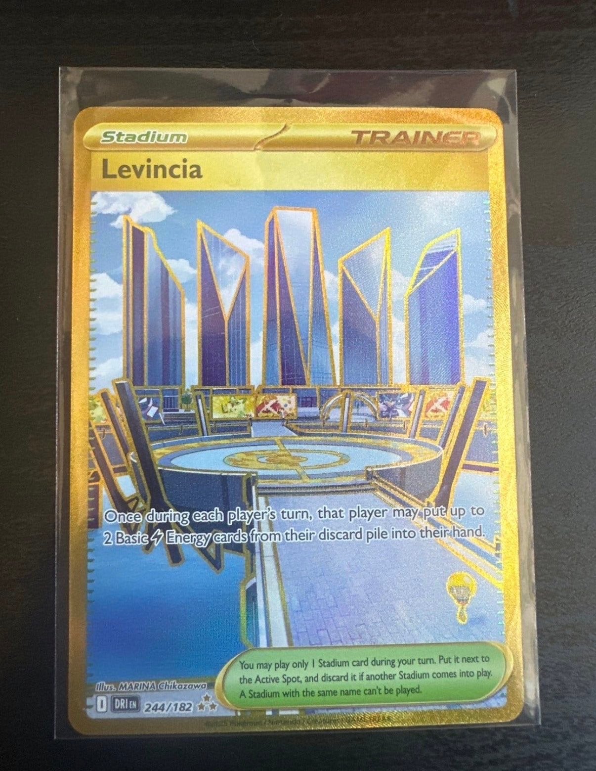 Pokémon Levincia Trainer Kaart, Hobby en Vrije tijd, Verzamelkaartspellen | Pokémon, Ophalen of Verzenden, Zo goed als nieuw, Losse kaart