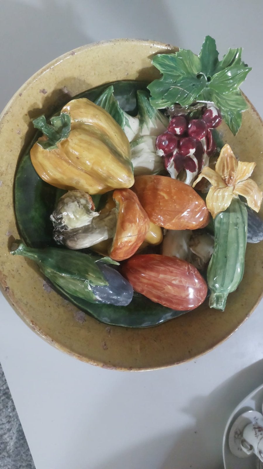 Decoratieve Keramische Groenten en Fruit Set, Ophalen of Verzenden