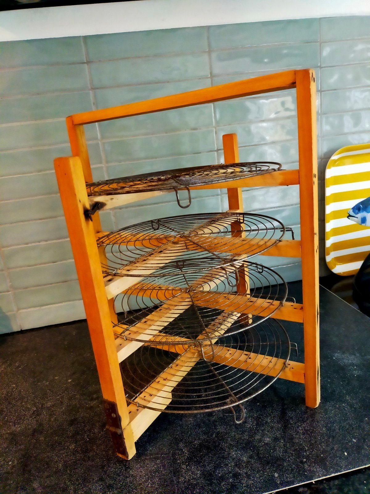 Oud Vlaaien Rek - High Tea Decoratie, Ophalen