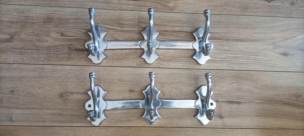 2x kapstok aluminium, Huis en Inrichting, Woonaccessoires | Kapstokken, Ophalen