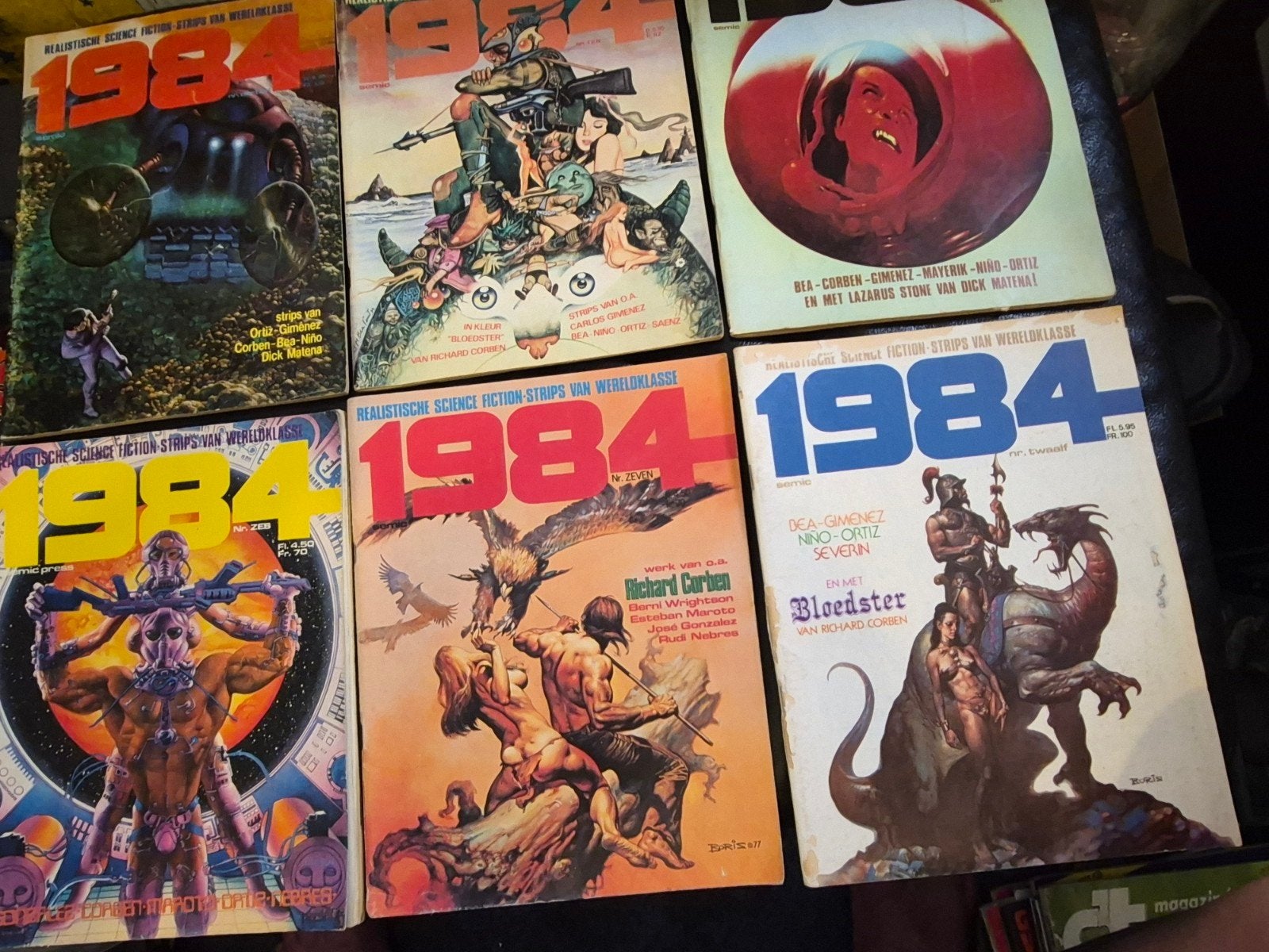 1984 Science Fiction Strips - Richard Corben e.a., Boeken, Stripboeken, Ophalen of Verzenden