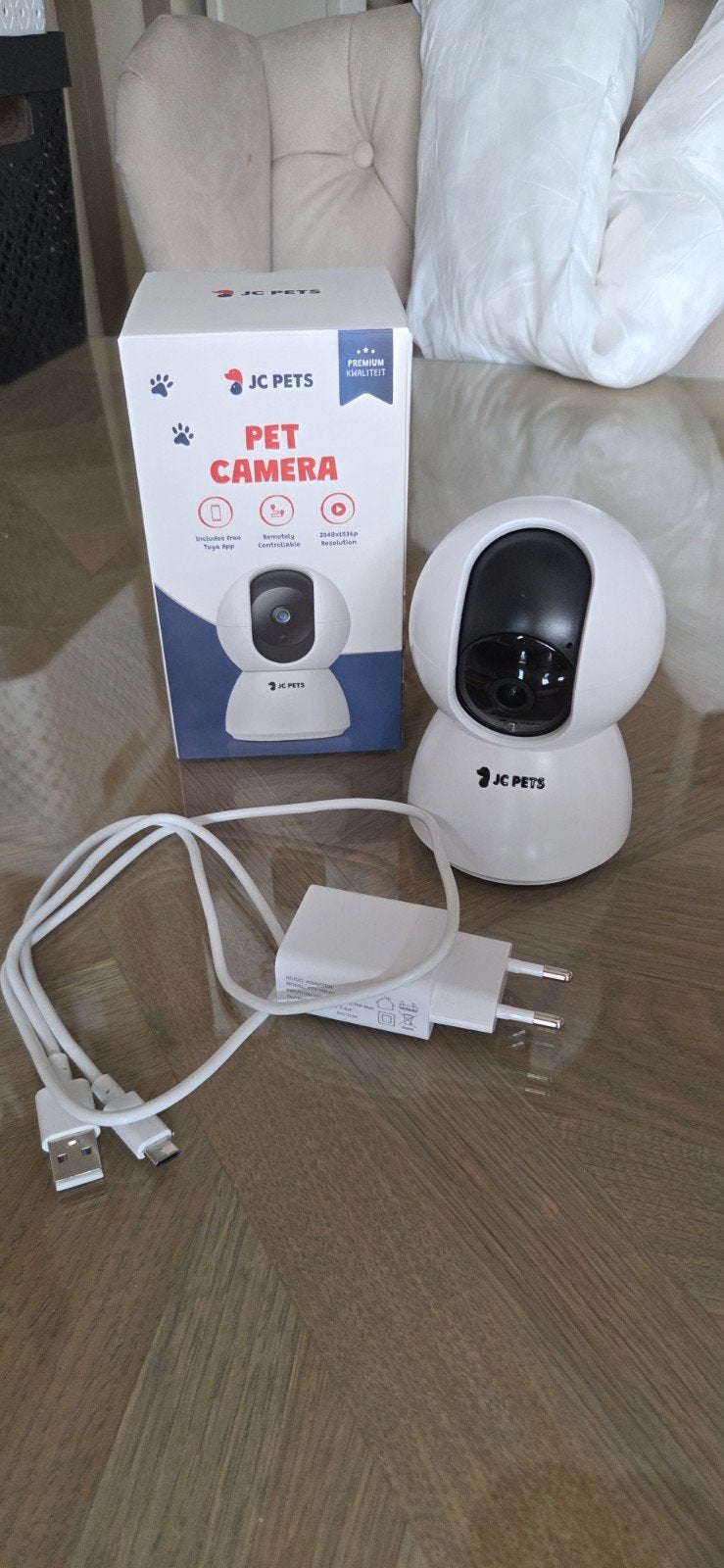 JC Pets huisdier camera, Ophalen of Verzenden, Zo goed als nieuw, 250 meter of meer, Camera
