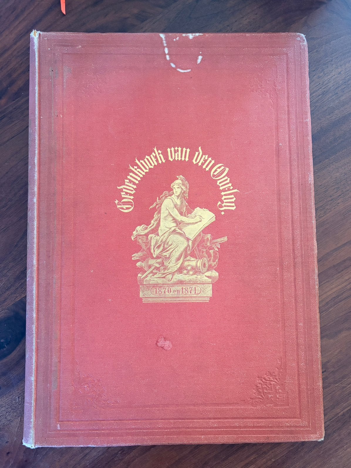 Zeldzaam geïllustreerd oorlogsboek uit 1872 – eerste druk, Ophalen of Verzenden