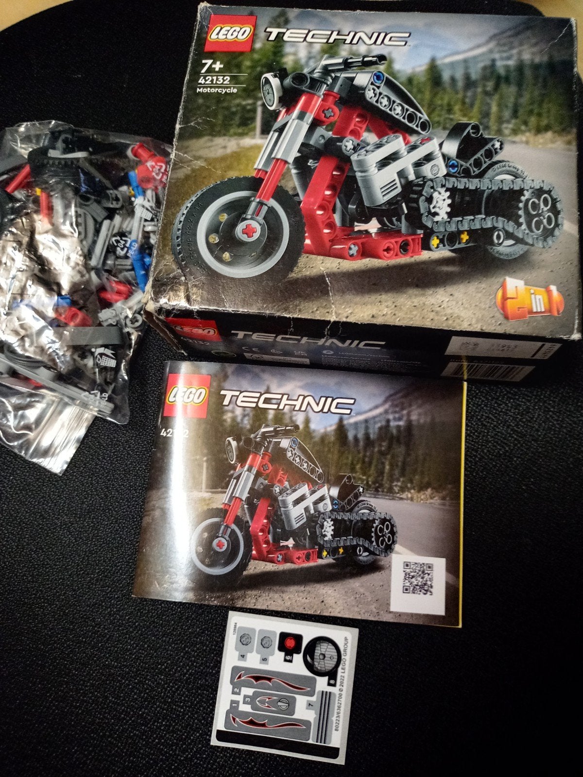Lego Techniek 42132 Race motor., Kinderen en Baby's, Speelgoed | Duplo en Lego, Ophalen of Verzenden, Nieuw