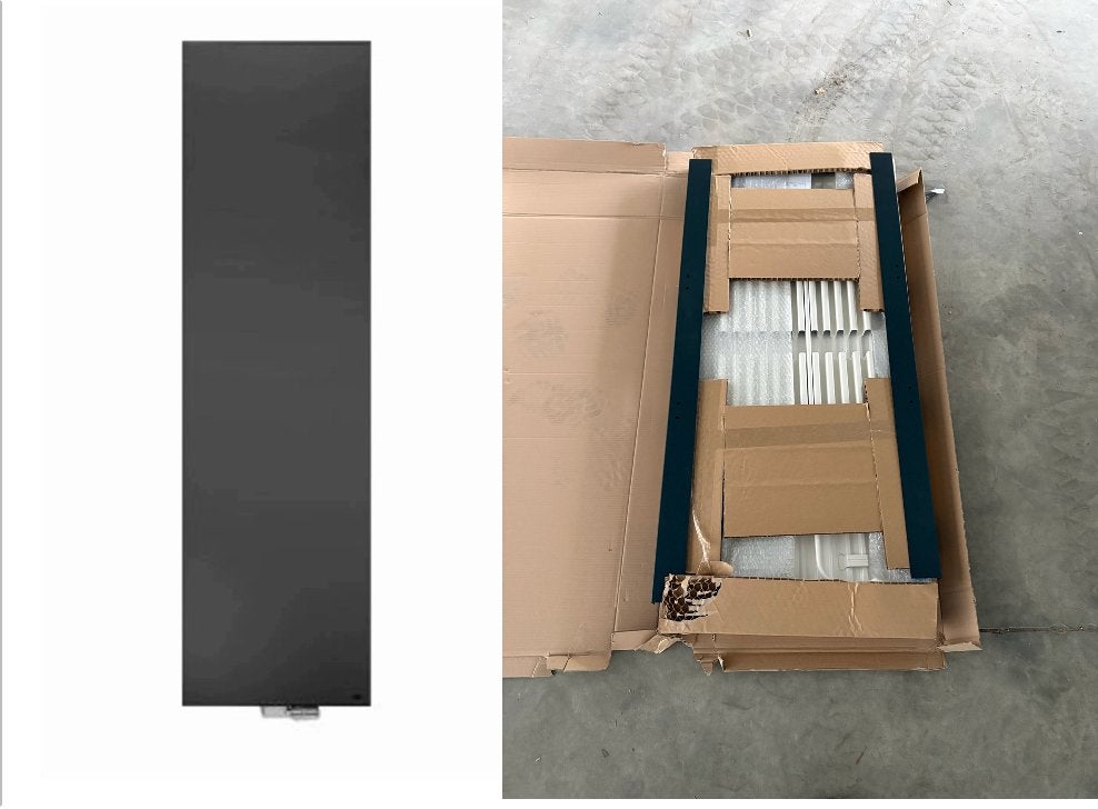Vasco Niva Lak designradiator zwart*815watt*52x122 cm* Nieuw, Ophalen of Verzenden, Nieuw, Overige typen