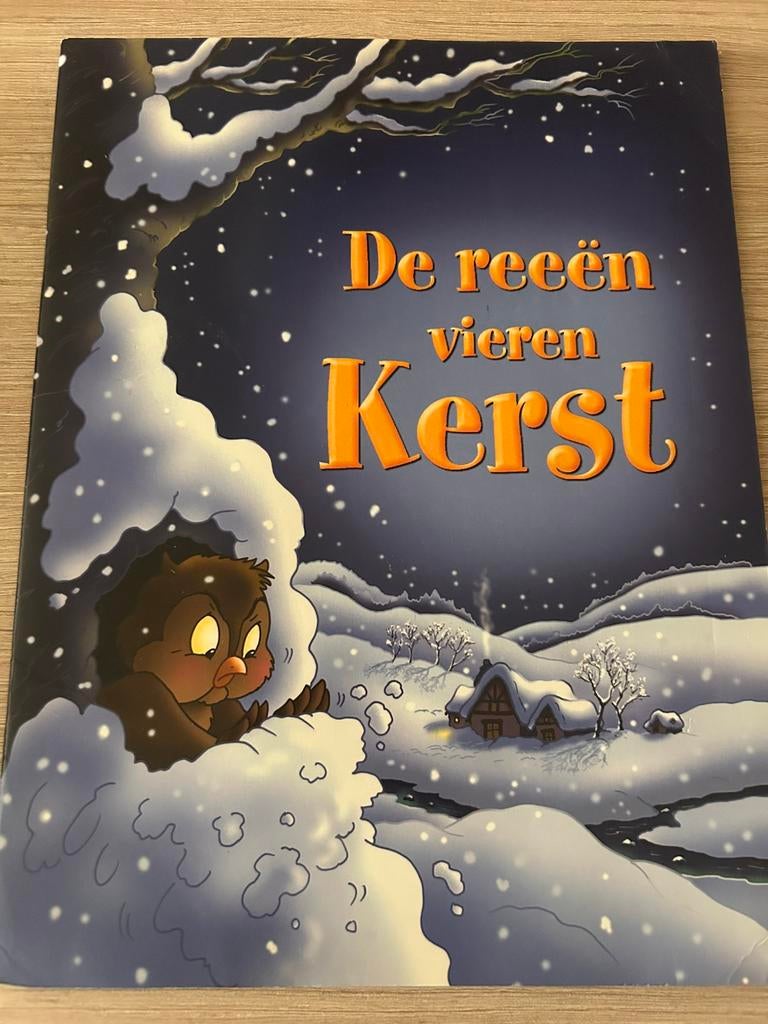 De reeën vieren kerst, Verzenden, Zo goed als nieuw, Prentenboek