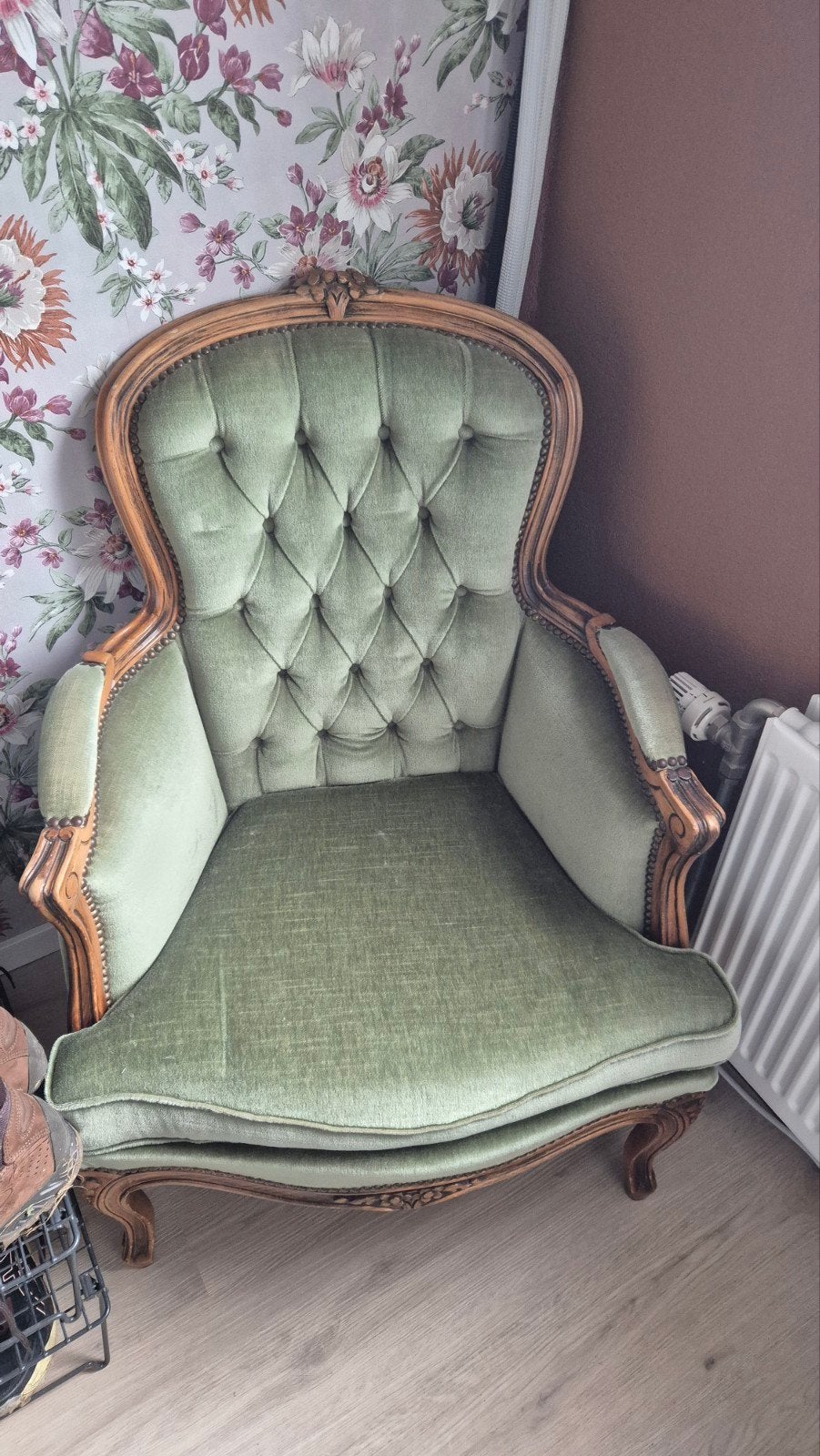 Vintage fauteuil, Antiek en Kunst, Ophalen