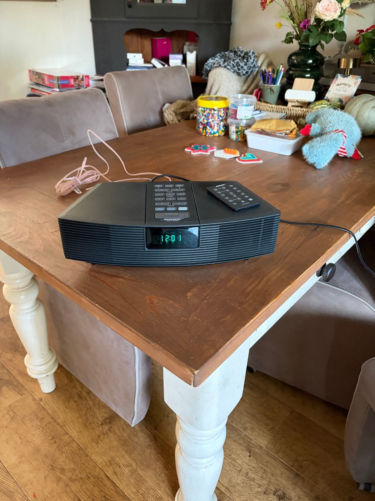 Bose Wave Radio met afstandsbediening, Ophalen, Gebruikt, Tuner of Radio, Draagbaar
