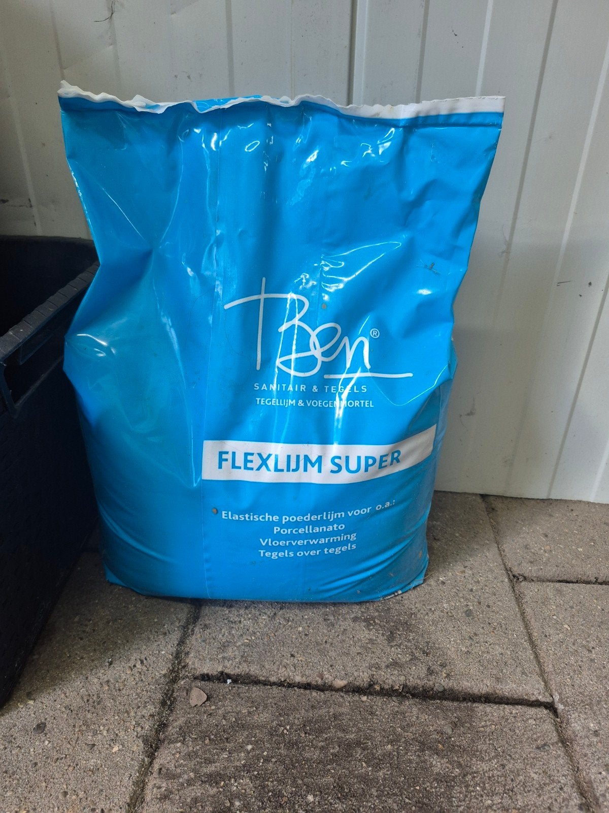 1 zak Ben Flex tegellijm Super, Ophalen, Overige typen, Nieuw, Minder dan 20 cm