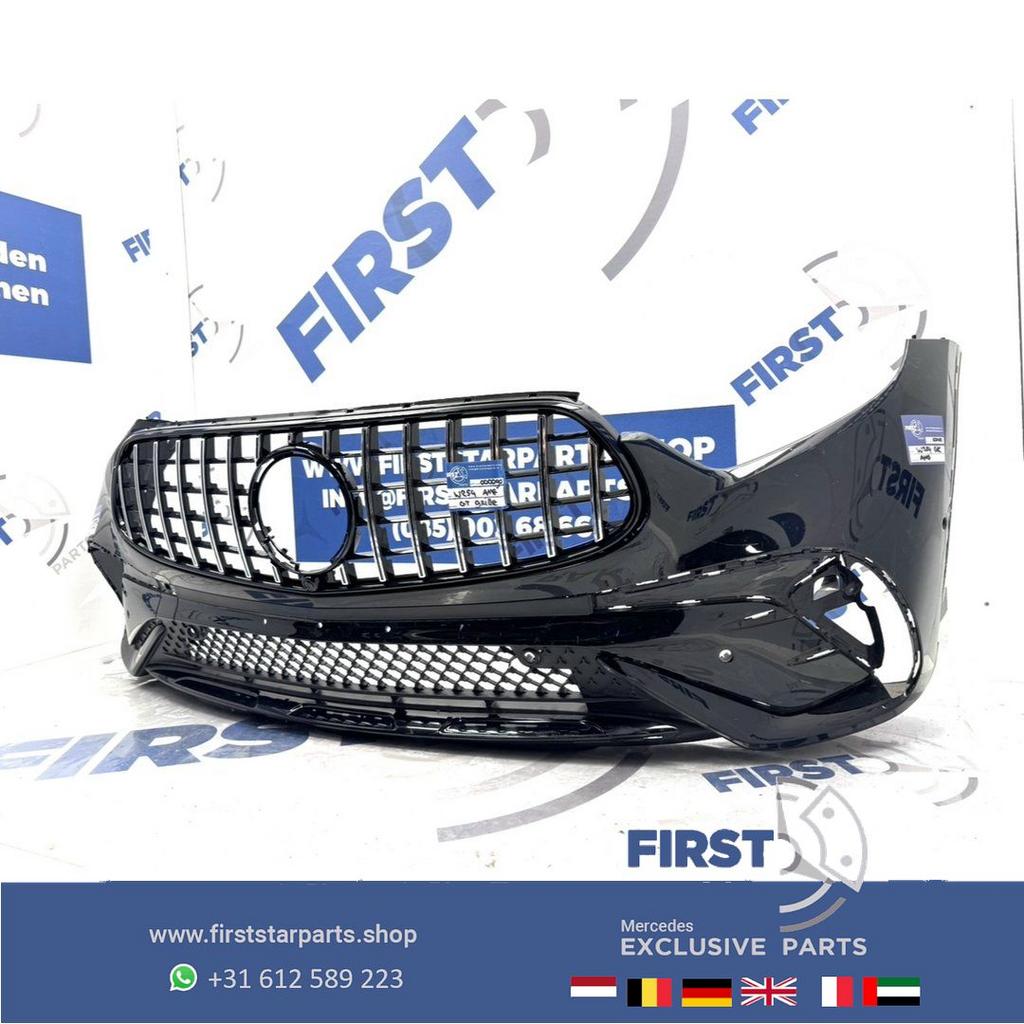 W254 BUMPER GLC AMG VOORBUMPER ORIGINEEL + GT GRIL A25488531, Gebruikt, -, Voor, Ophalen of Verzenden