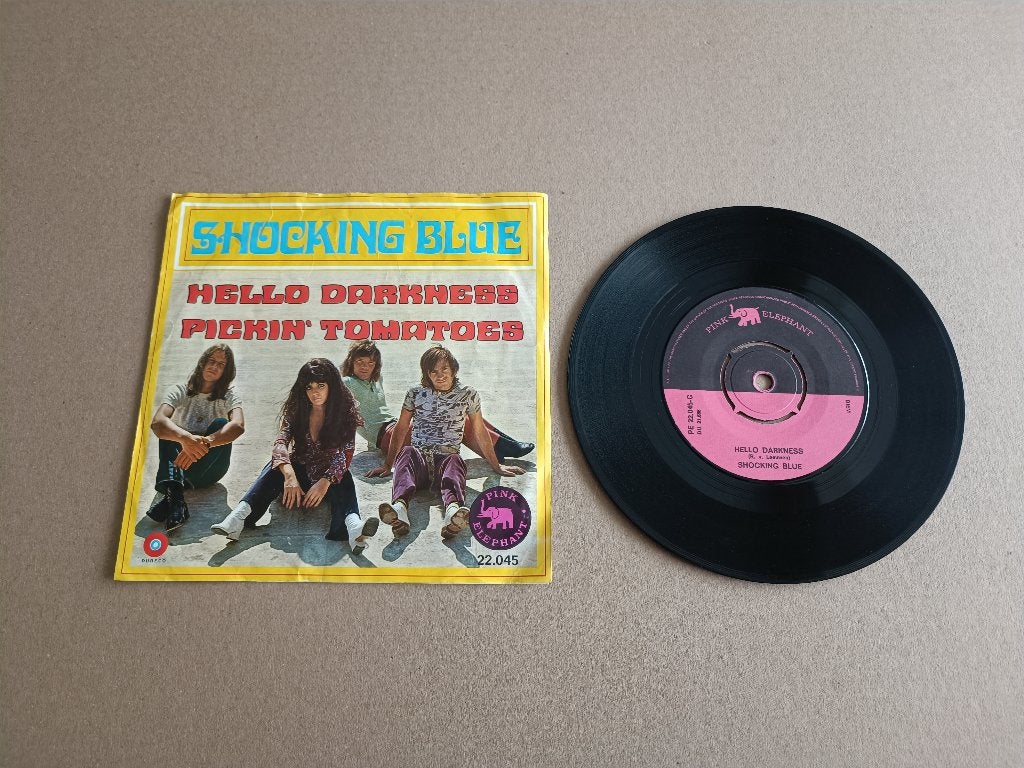 Single: Shocking Blue - Hello Darkness (1971), Ophalen of Verzenden, Gebruikt, 7 inch, Pop