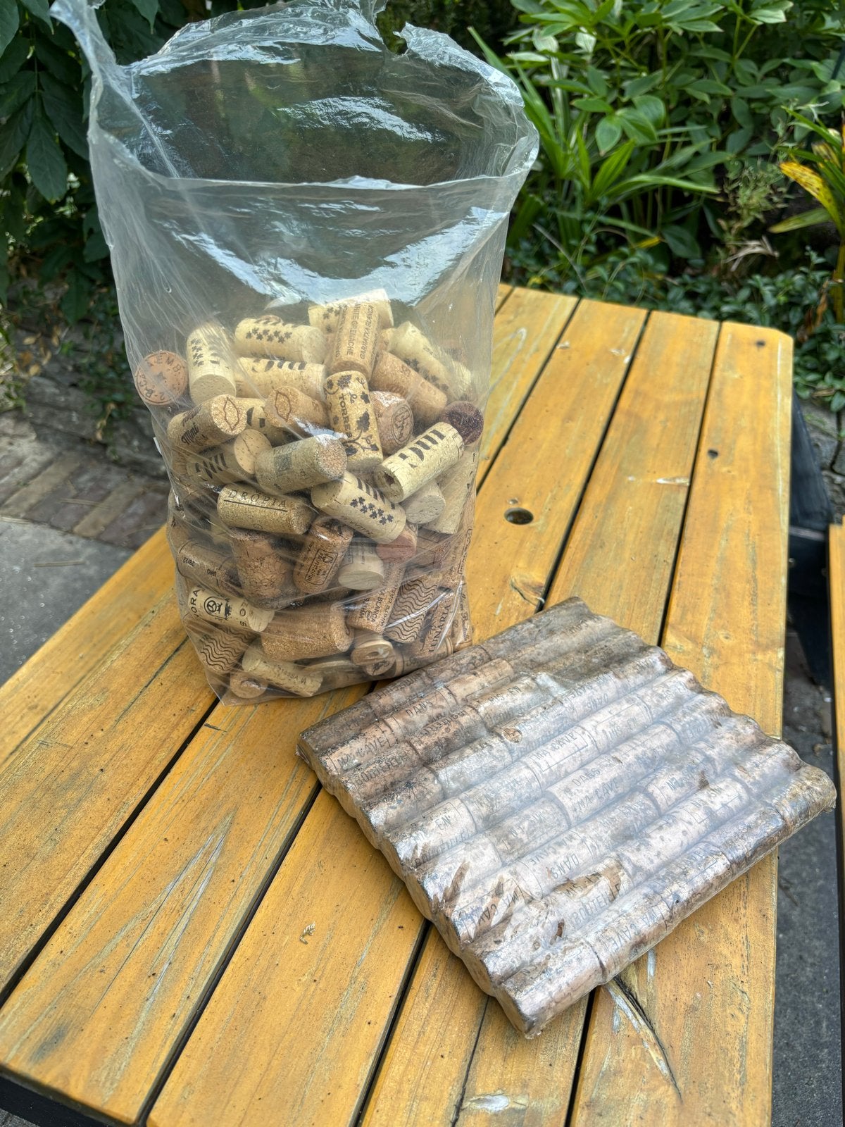 Zak met kurken, Ophalen of Verzenden, Gebruikt