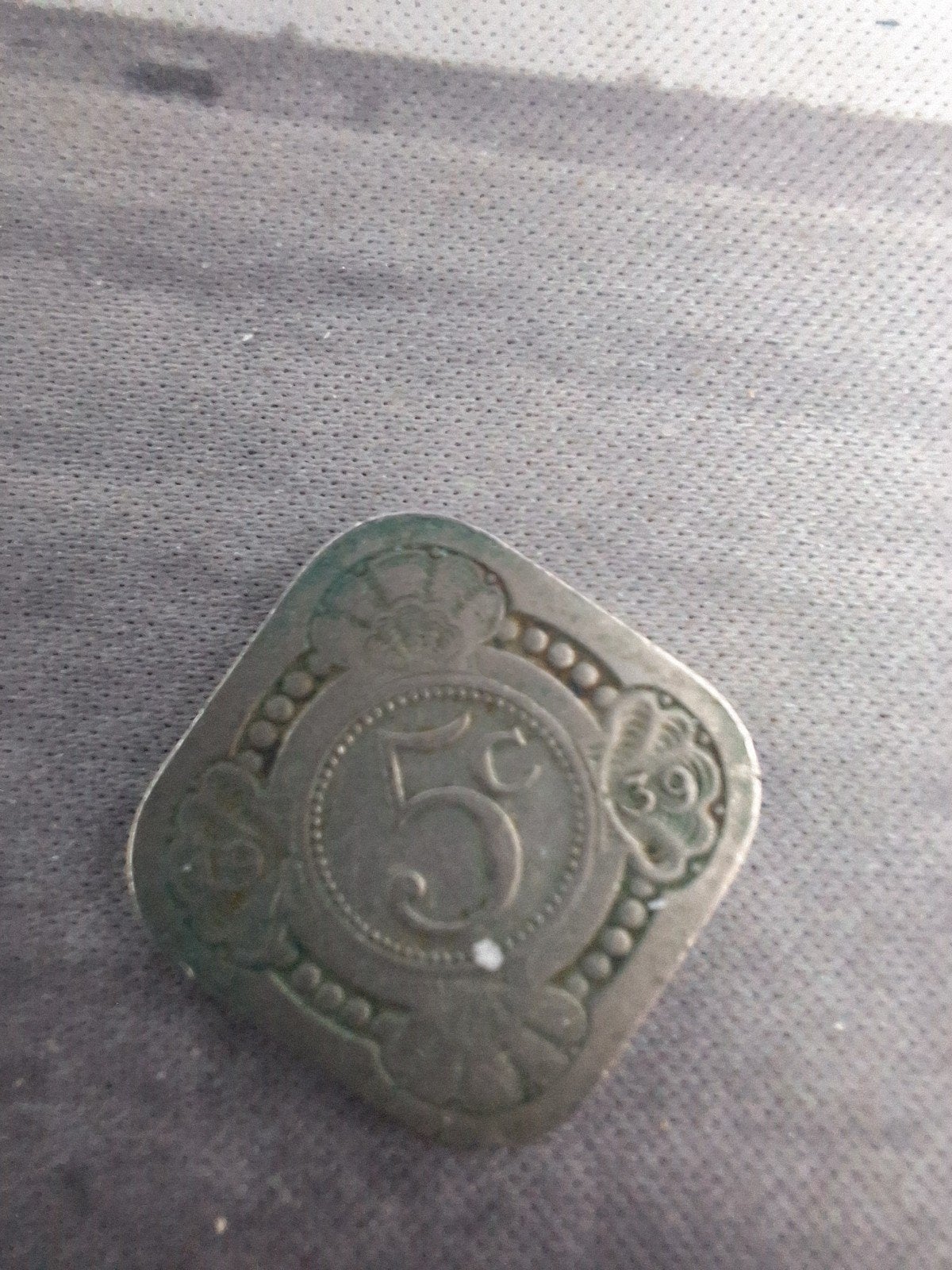 5 cent 1939, Ophalen of Verzenden, Overig, Losse munt